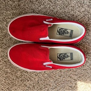 Red Vans